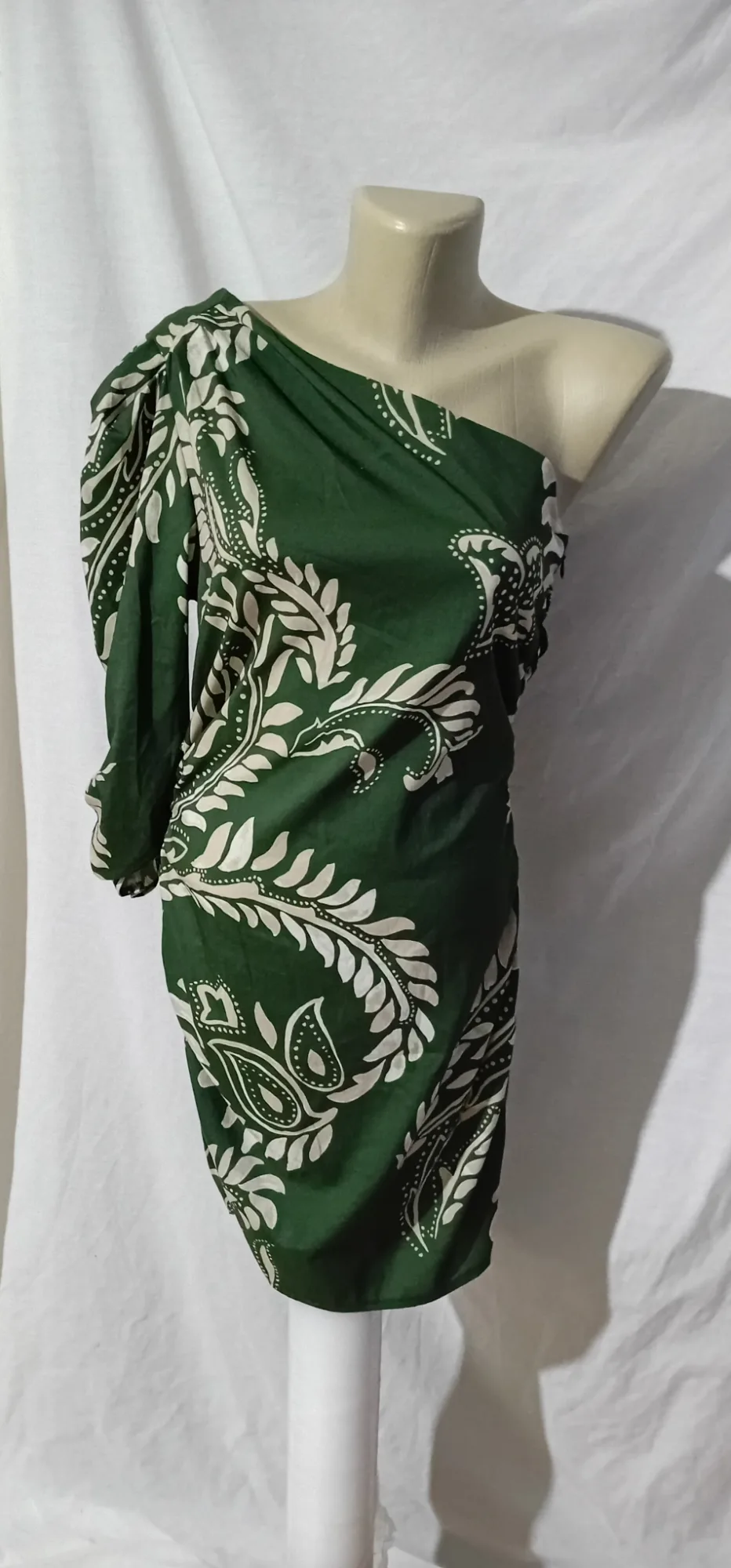 Зелен фустан Sobe - 1