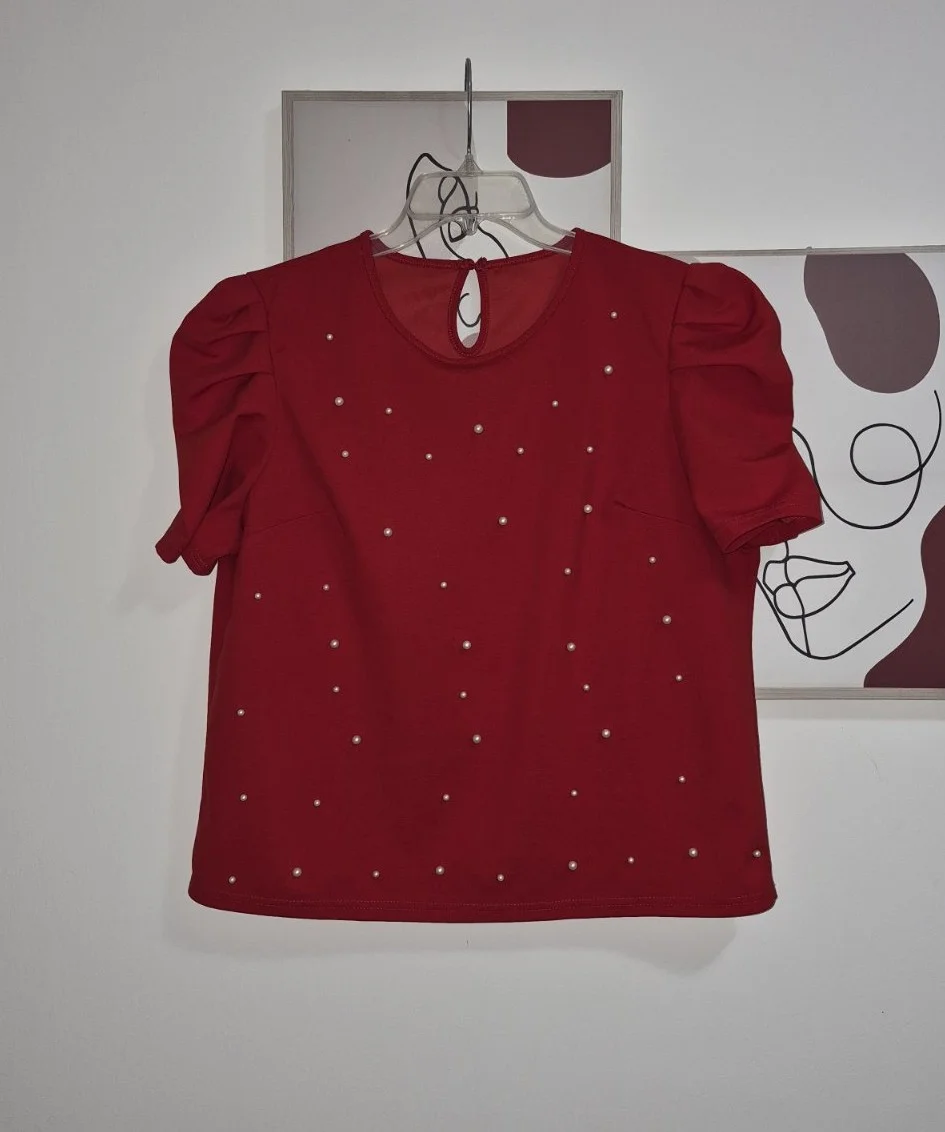 Bluza so biseri - 1