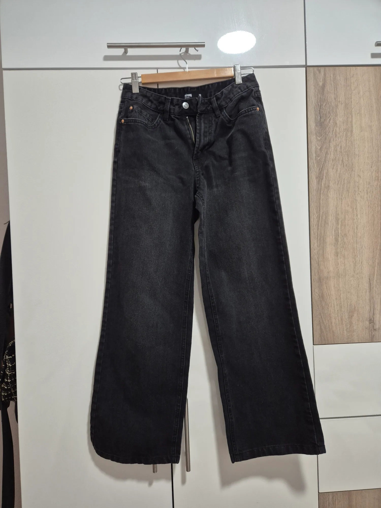 Novi farmerki sinsay wide leg - 1