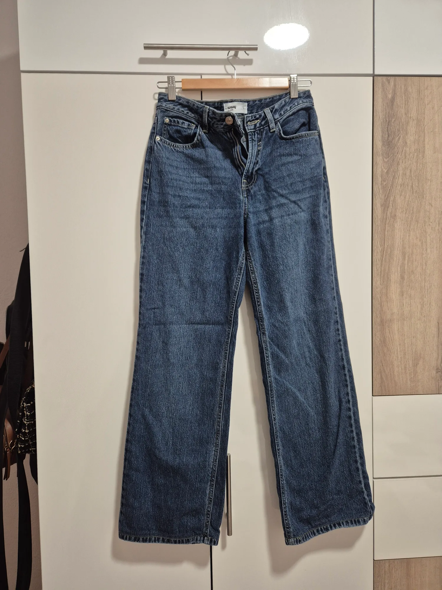 Novi farmerki sinsay wide leg - 1